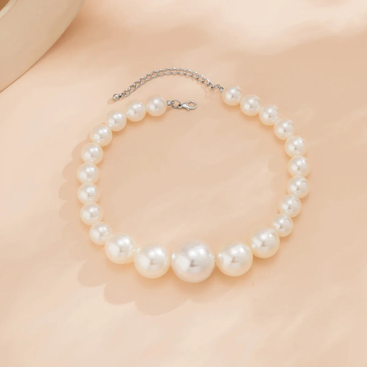 Collier Femme Perles Surdimensionnées Élégant 7