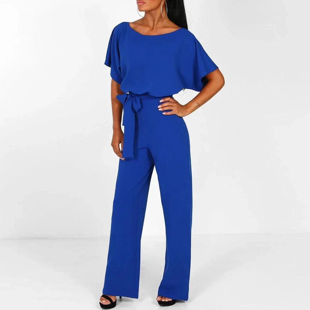Combinaison Femme Ceinturée Chic 3