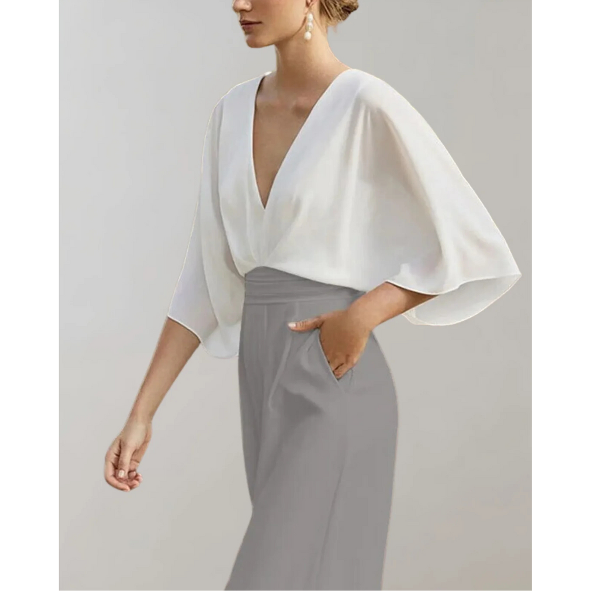 Combinaison Femme Chic Ajustée pour Occasions Variées 8
