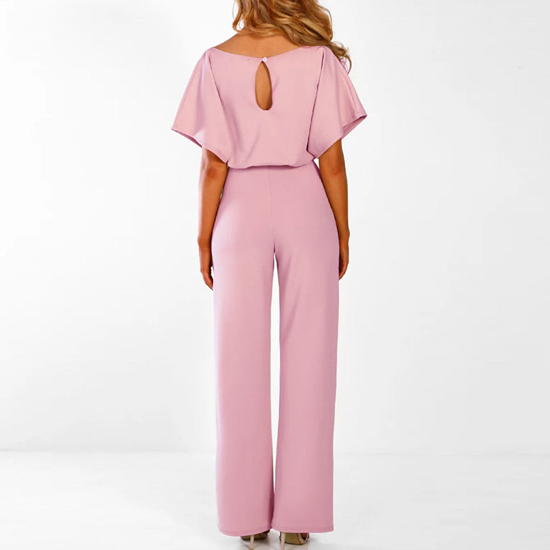 Combinaison Femme Chic Polyvalente avec Ceinture Flatteuse 2