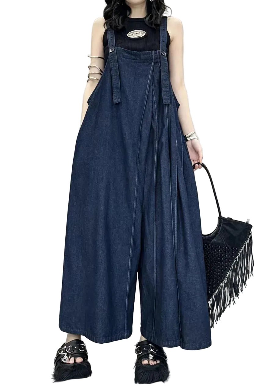 Combinaison Femme Oversize à Jambes Larges Automne 1