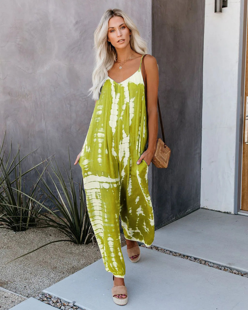 Combinaison Femme Pantalon à Jambes Larges 11