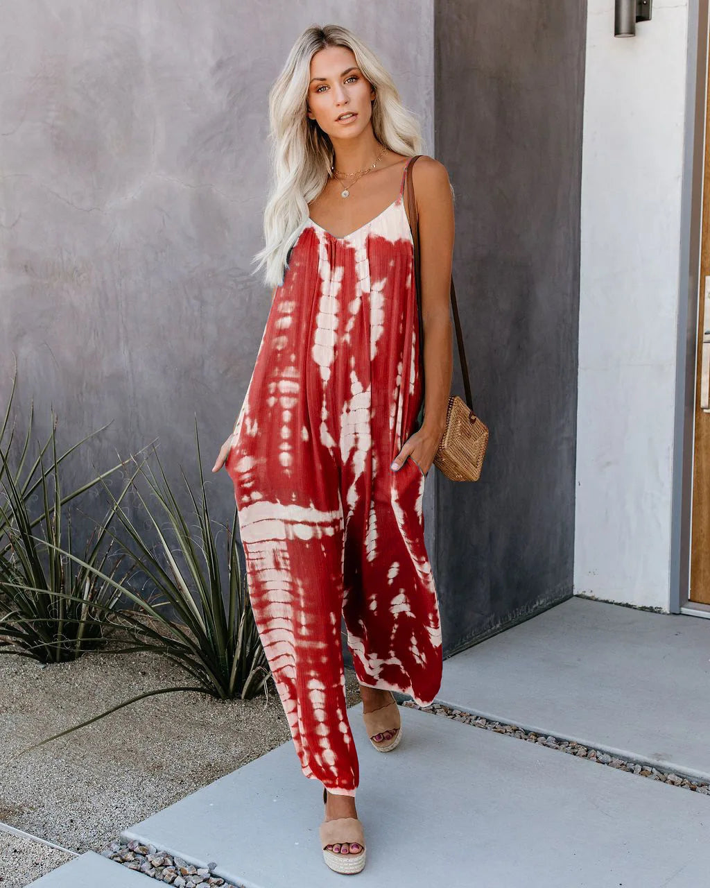 Combinaison Femme Pantalon à Jambes Larges 15