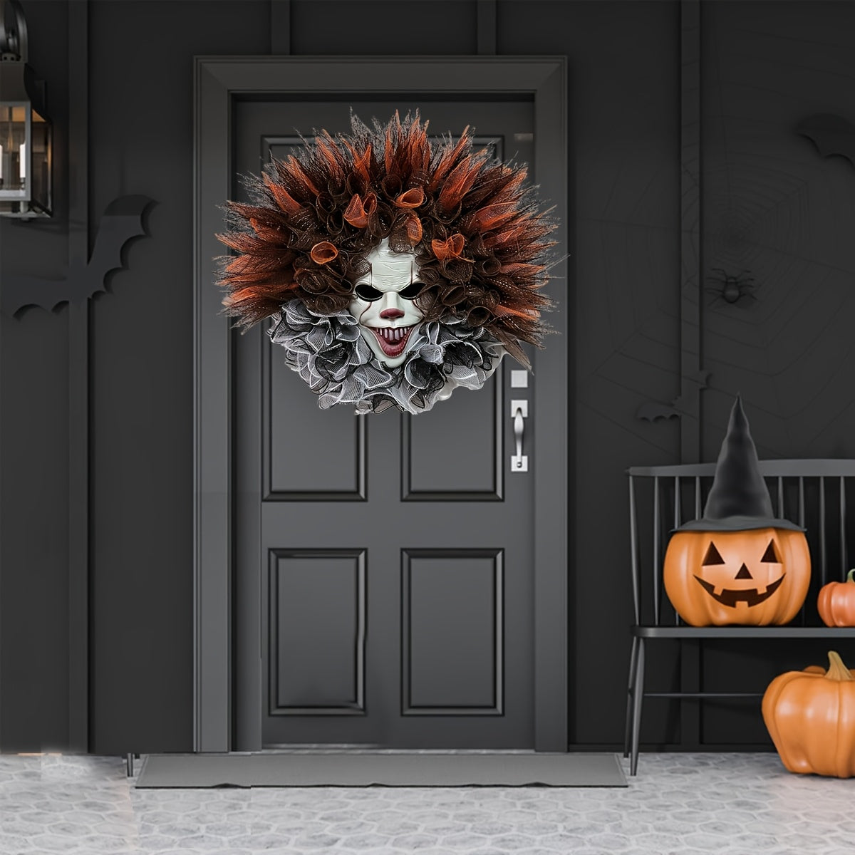 Couronne de Clown Hanté pour Halloween 2