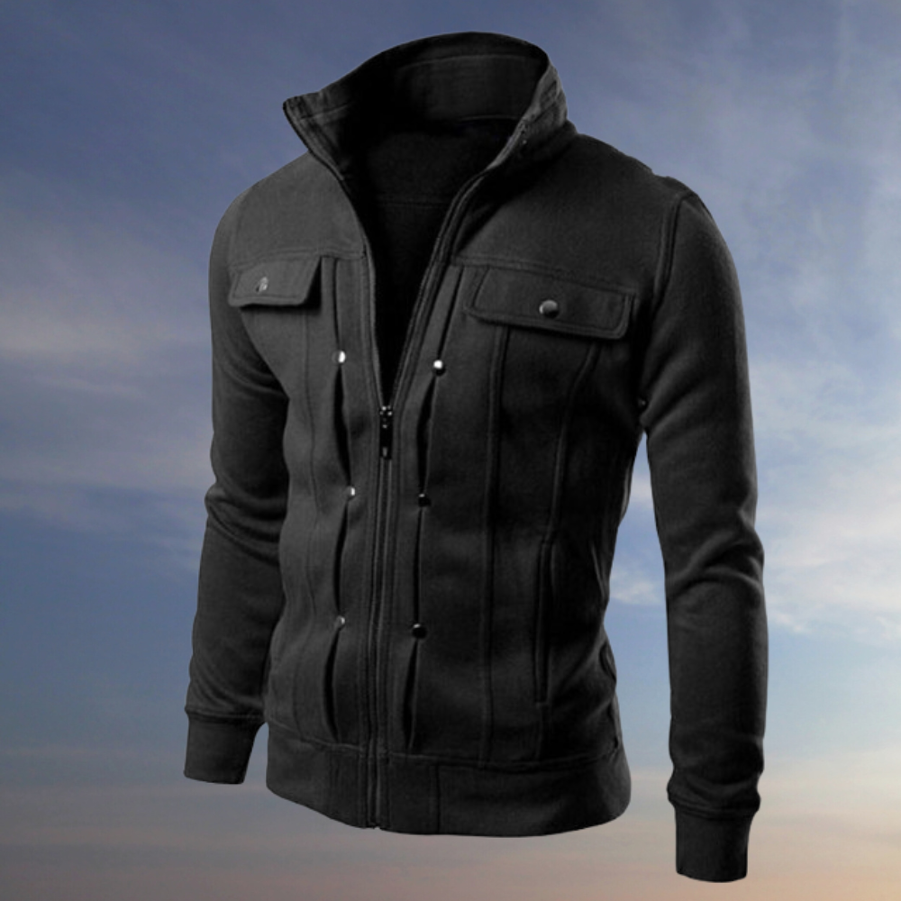 Variant image for Veste Homme Élégante Confortable Polyester Ajustée-16