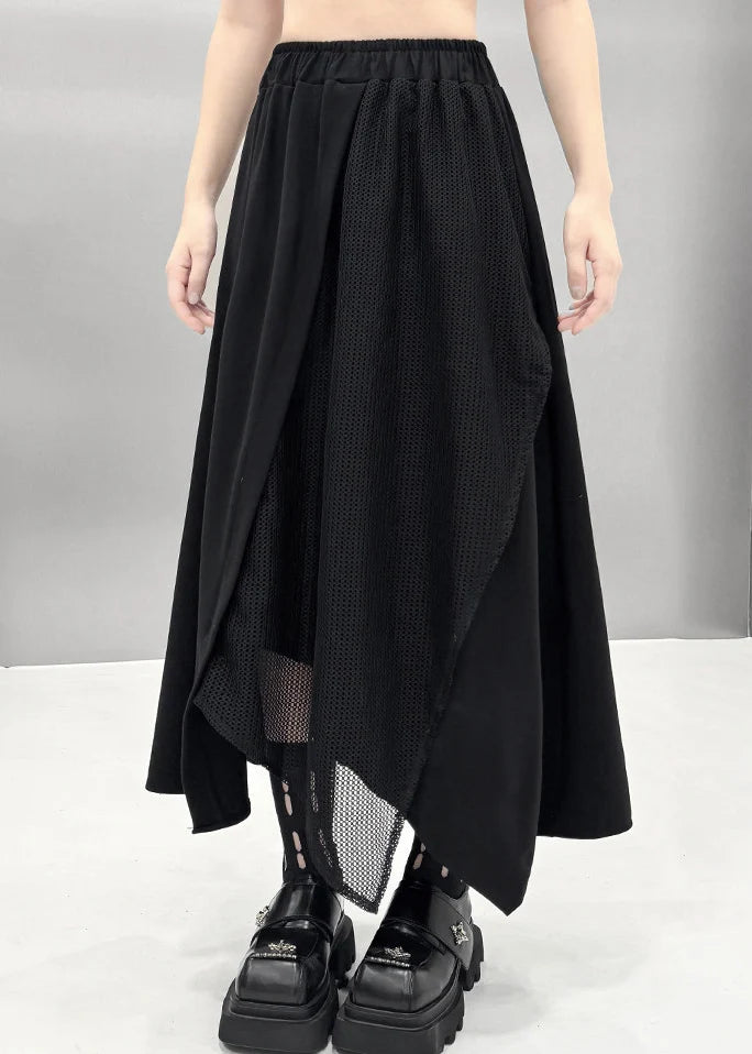 Ensemble Femme Deux Pièces Asymétrique à Manches Chauve-Souris 4