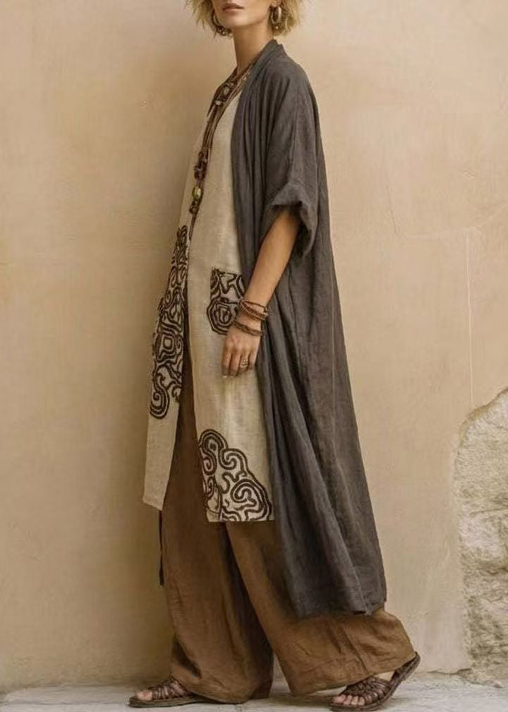Ensemble Femme Trois Pièces Bohème Imprimé 2
