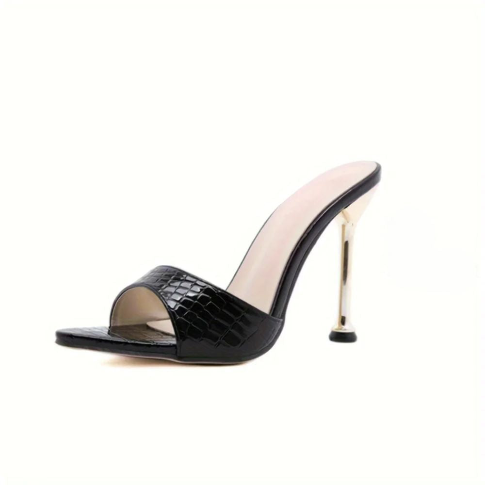 Escarpins Femmes Imprimé Crocodile Chic à Talons Hauts 6