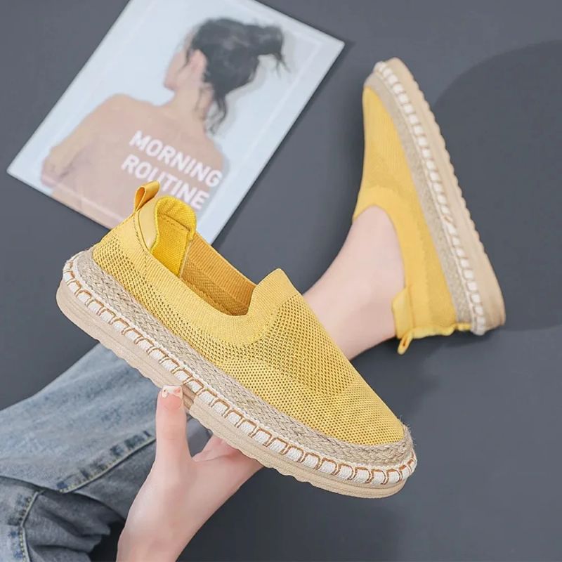 Espadrilles Femme en Tricot Moderne 1