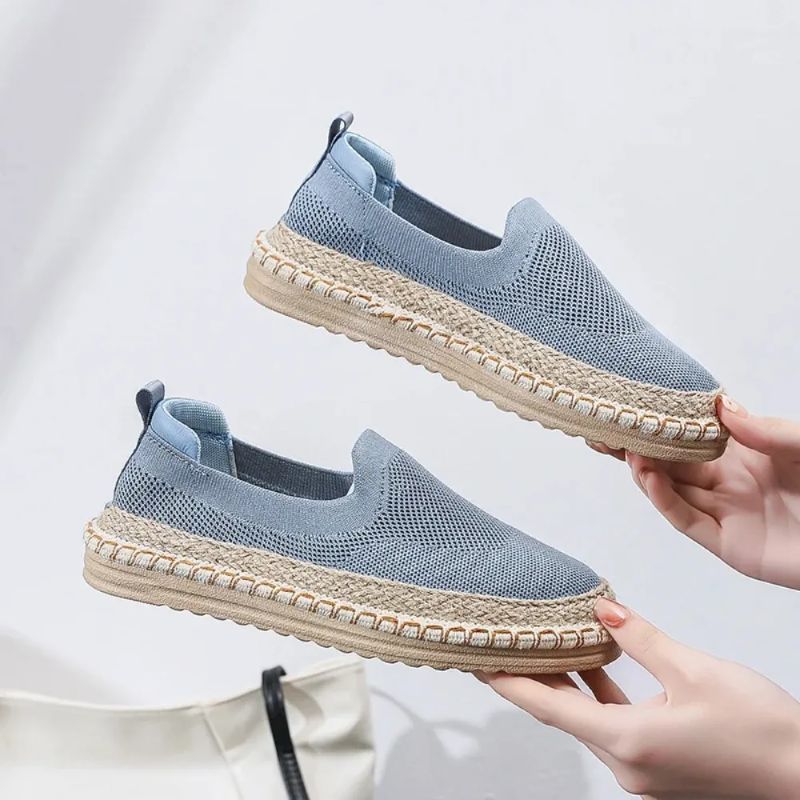 Espadrilles Femme en Tricot Moderne 7