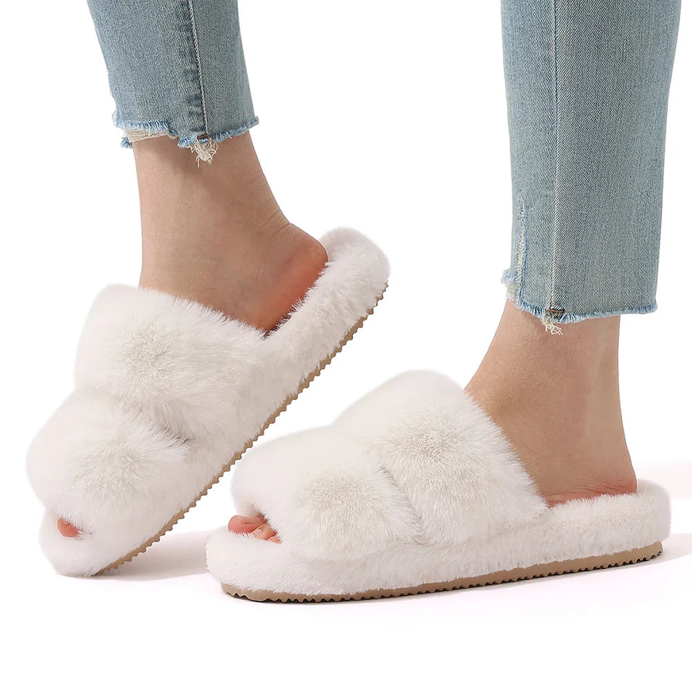 Femmes Pantoufles Confortables à Enfiler 7