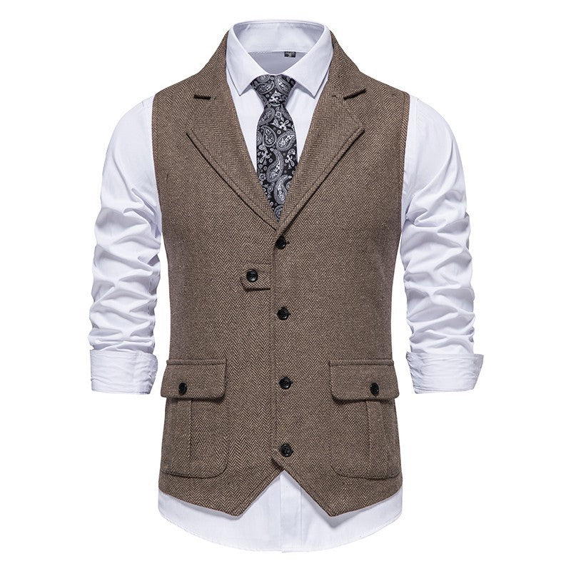 Gilet Pour Homme Décontracté Classique 0