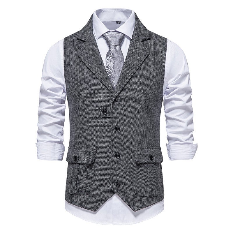 Gilet Pour Homme Décontracté Classique 3