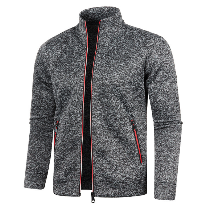 Gilet pour hommes avec col montant moderne 3
