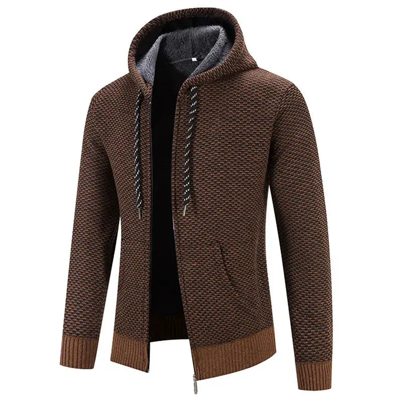 Homme Pull à Capuche Confortable 4