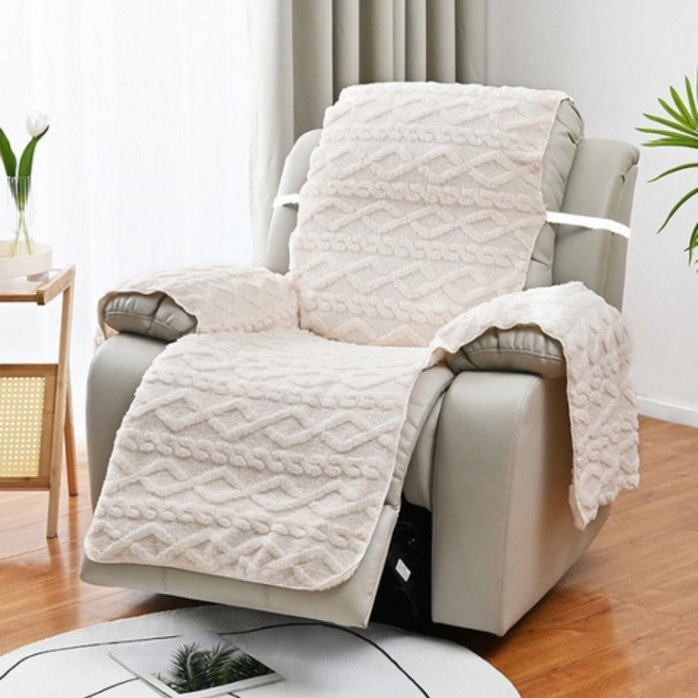 Housse Pour Fauteuil Inclinable Design Contemporain Matelassé 0