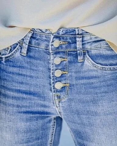 Jean Bootcut Taille Haute Femme 6