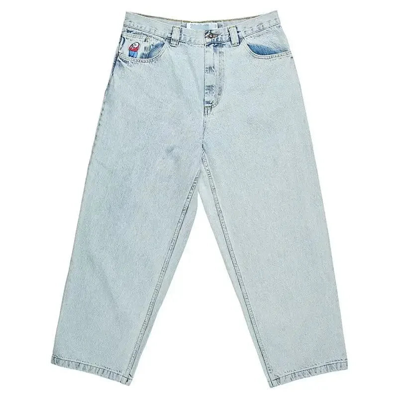 Jeans Baggy pour Femme Style Décontracté en Denim 10