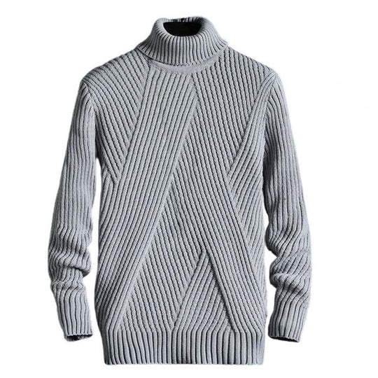Variant image for Pull Homme Hiver Épais Classique en Acrylique Durable-5