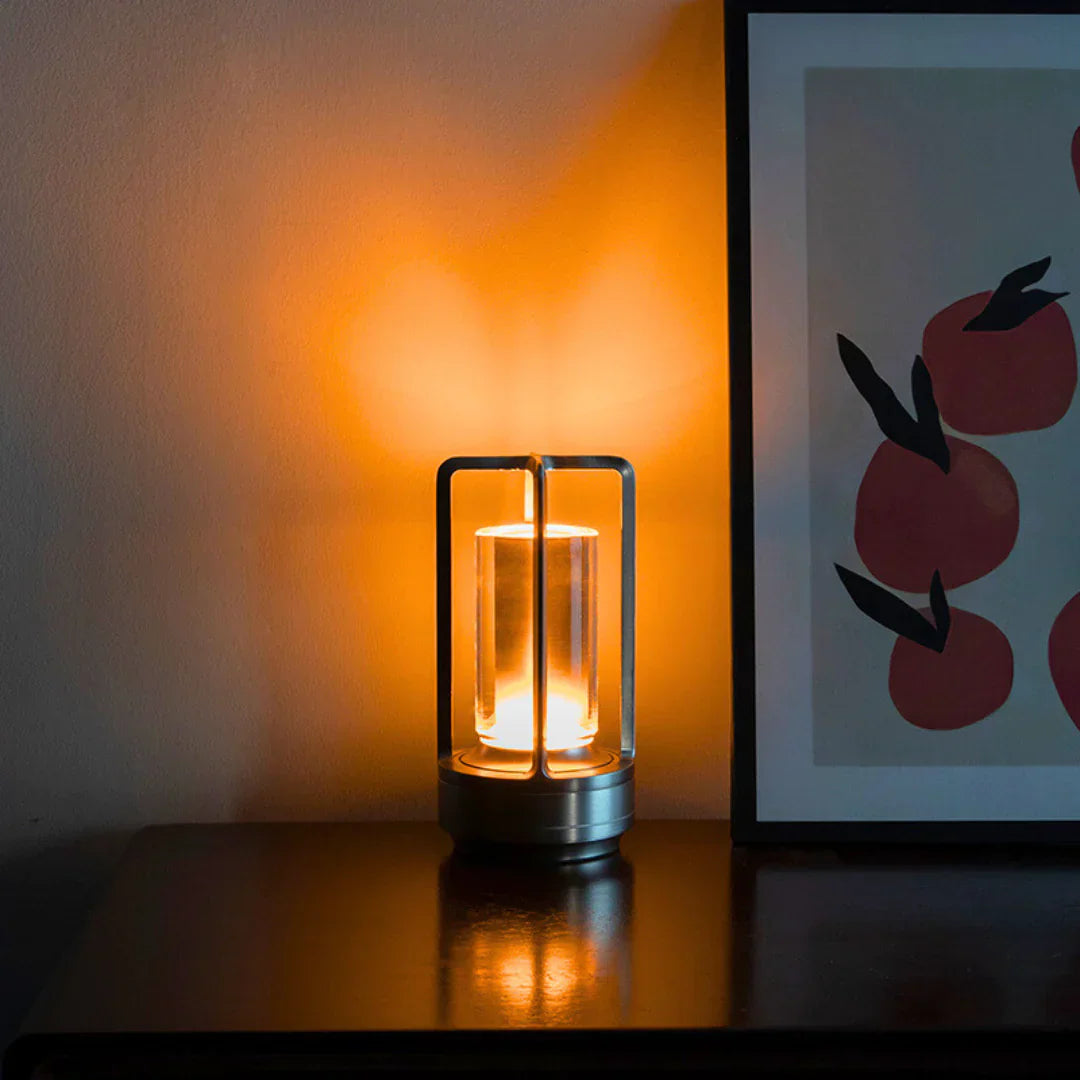 Lampe de table en cristal moderne 0