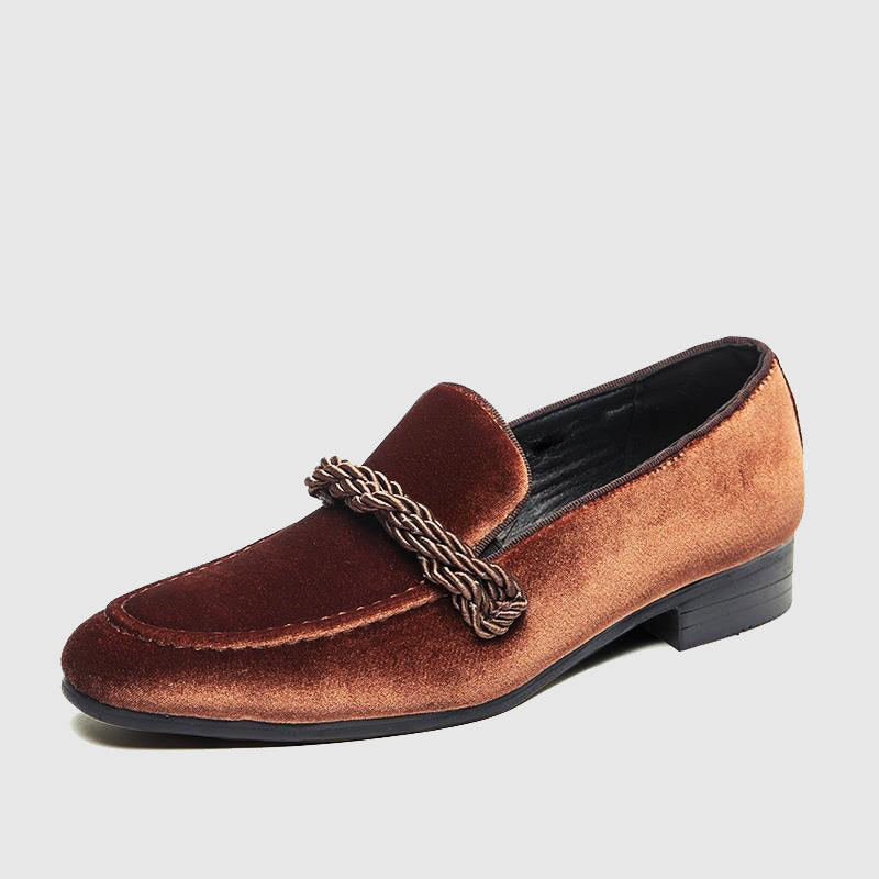 Loafers pour hommes en velours chic 4
