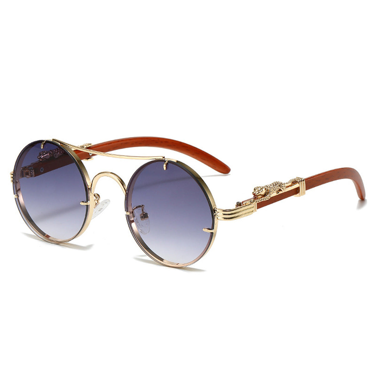 Lunettes Rondes Femmes Design Moderne 2