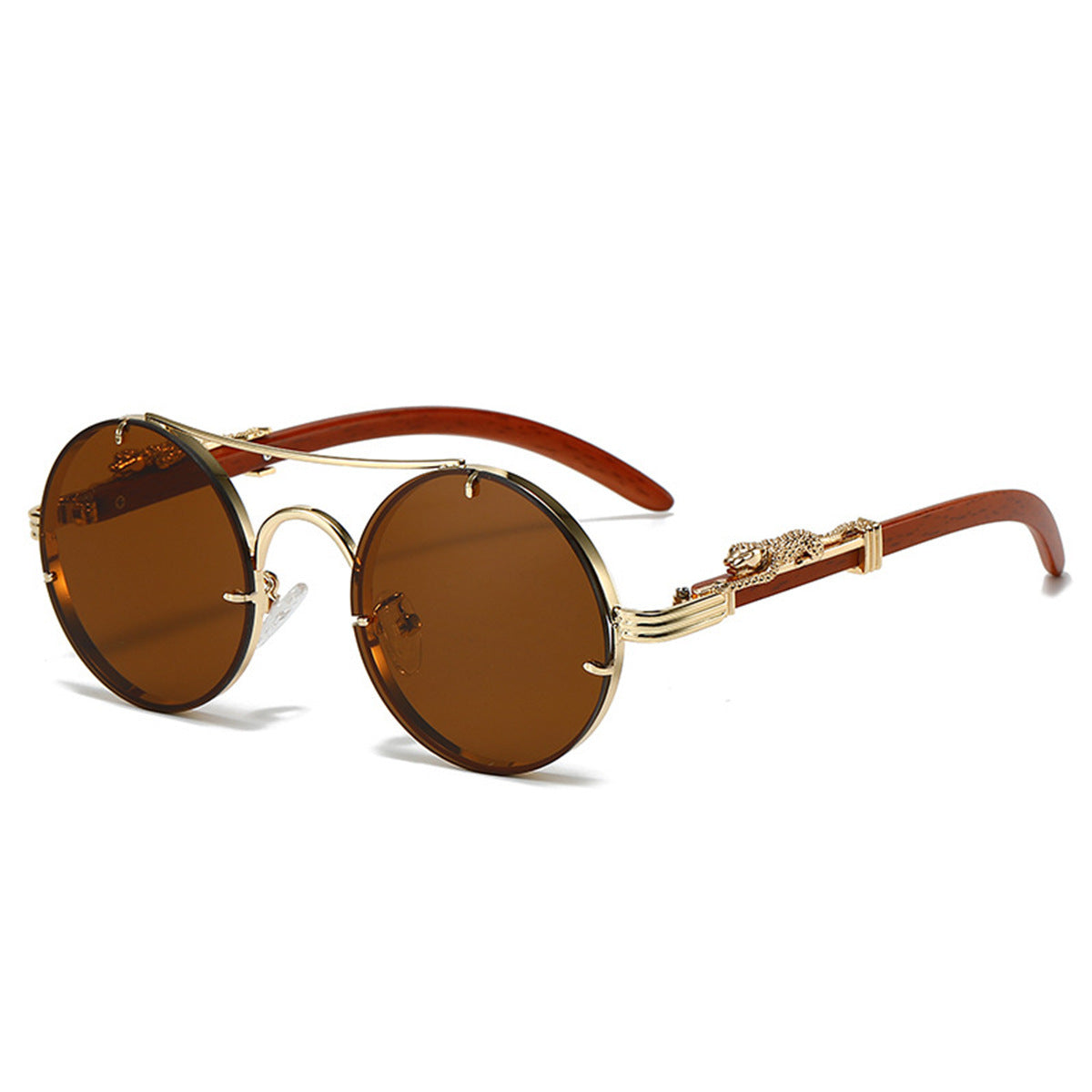 Lunettes Rondes Femmes Design Moderne 7