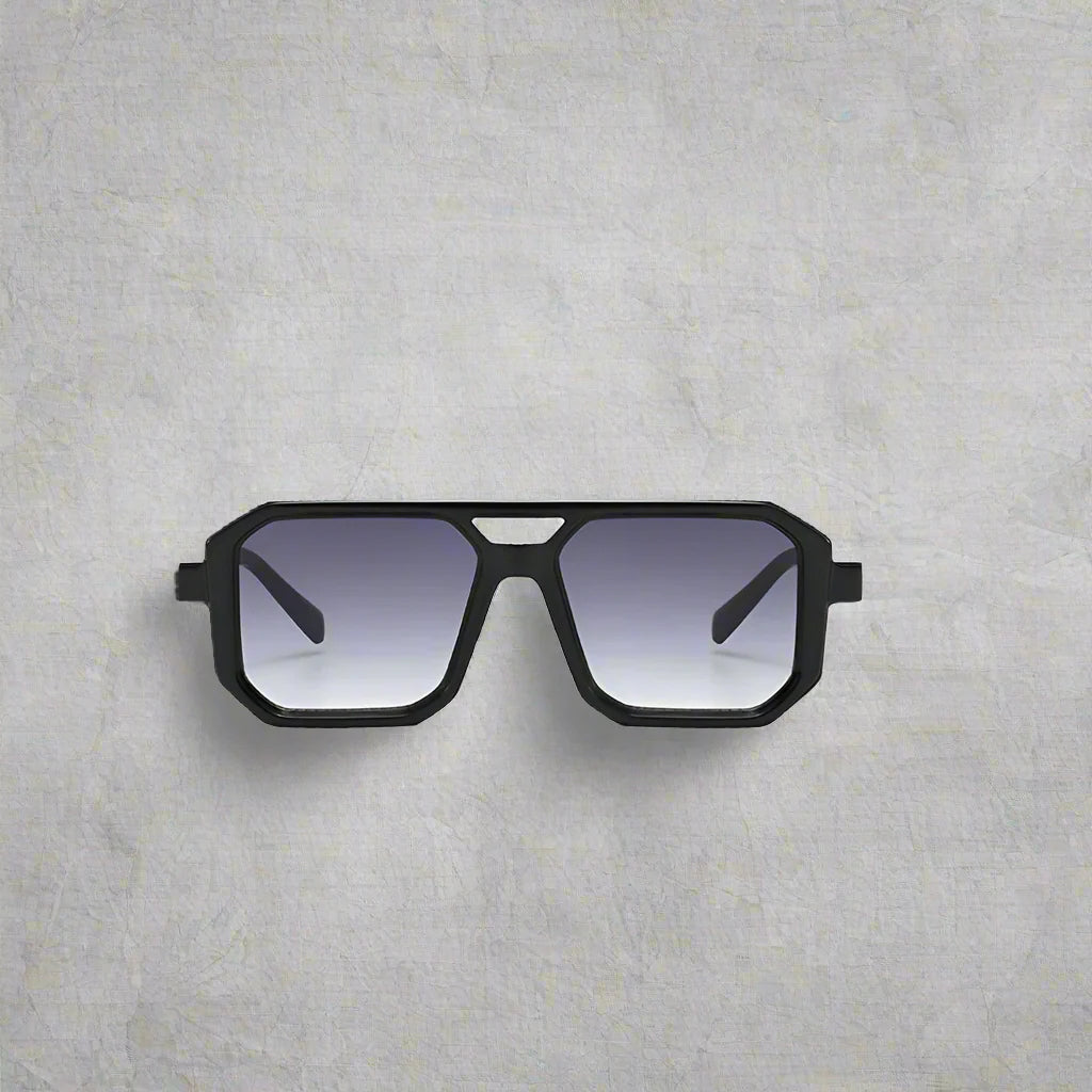 Lunettes de soleil Carrées avec Verres Hexagonaux 6