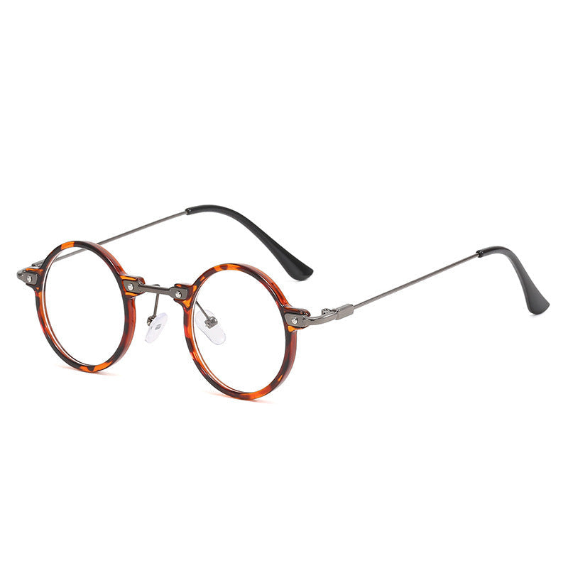 Lunettes de soleil rondes pour femme avec monture métallique 6