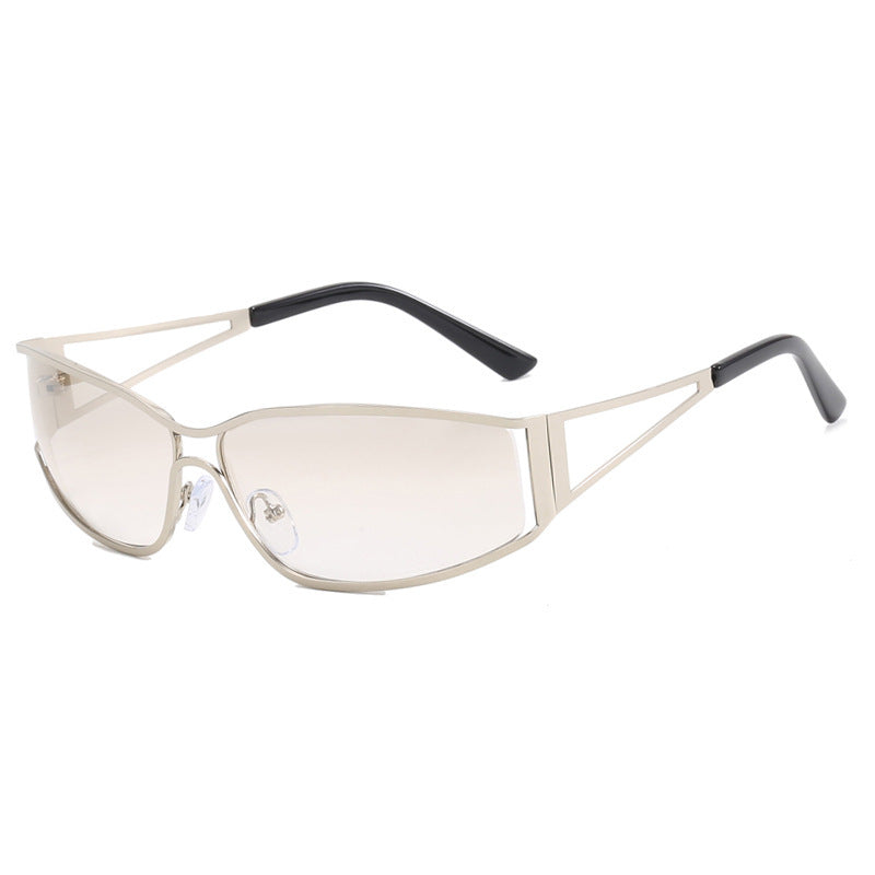 Lunettes de soleil sportives pour femmes au design futuriste 3