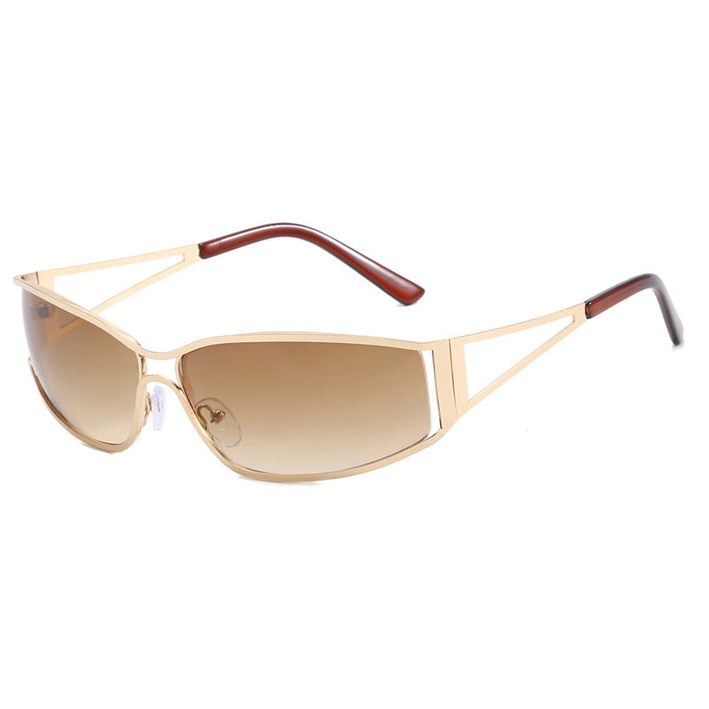 Lunettes de soleil sportives pour femmes au design futuriste 4