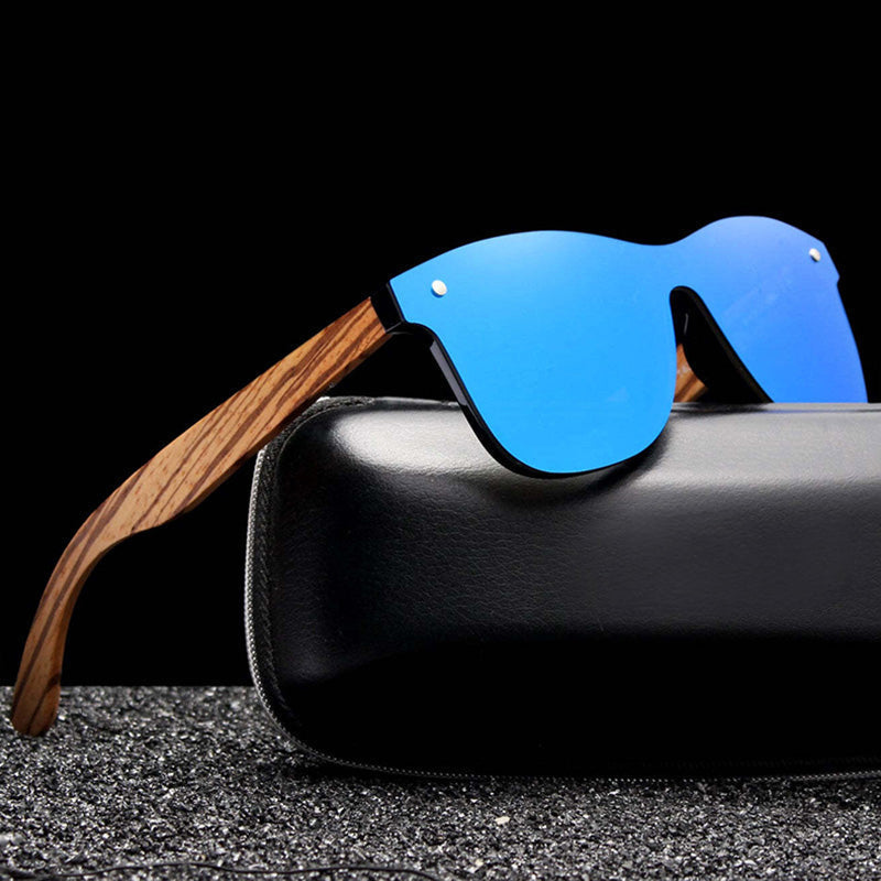 Lunettes en Bois Bergen Style Sportif 1