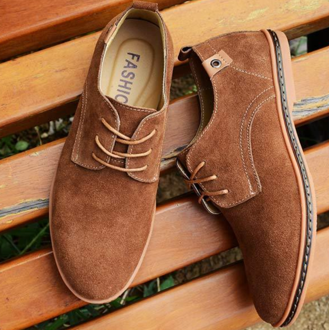 Variant image for Chaussures pour Hommes Mocassin en Daim Élégant et Confortable-5