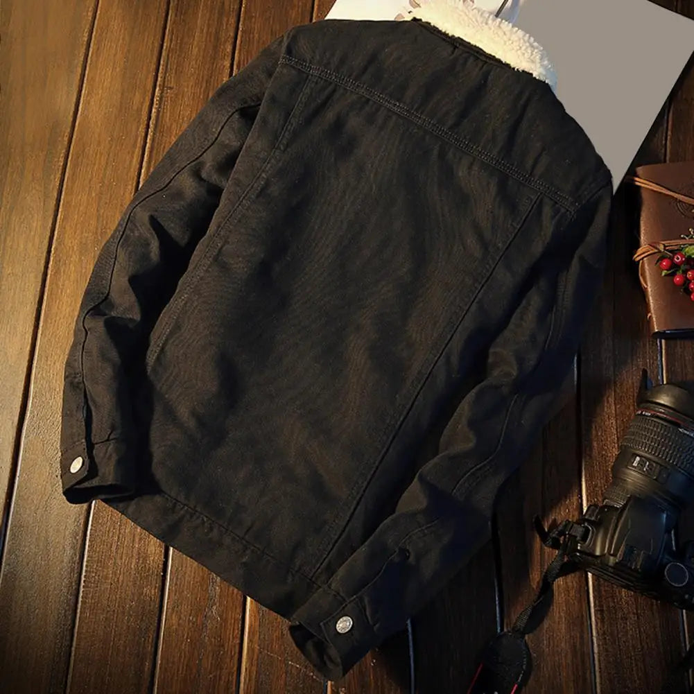 Veste en Jean pour Hommes Automne Hiver 5