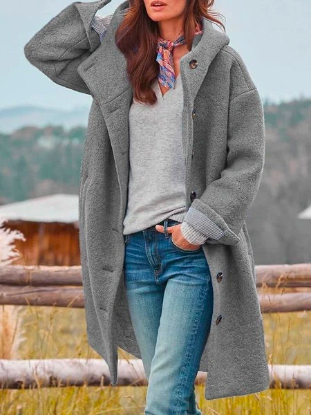 Manteau Femme Décontracté avec Capuche 2