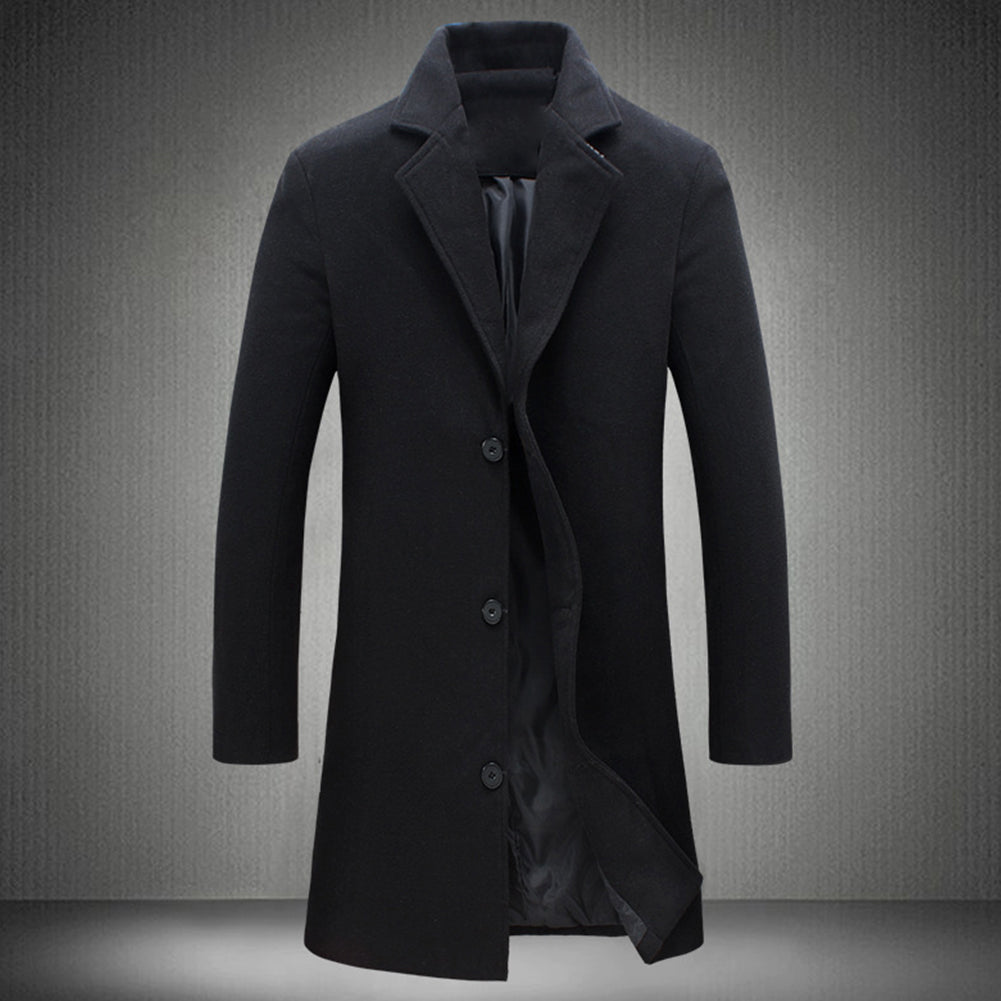 Manteau Hiver Femme Long Chic en Mélange de Tissus Doux 3