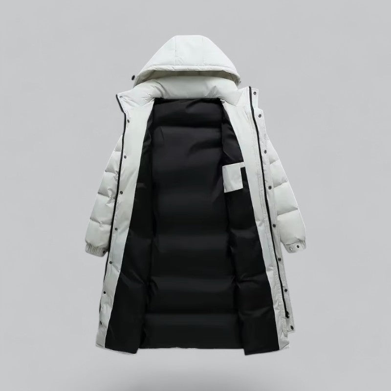 Manteau Homme Hiver Parka Longue Moderne 1