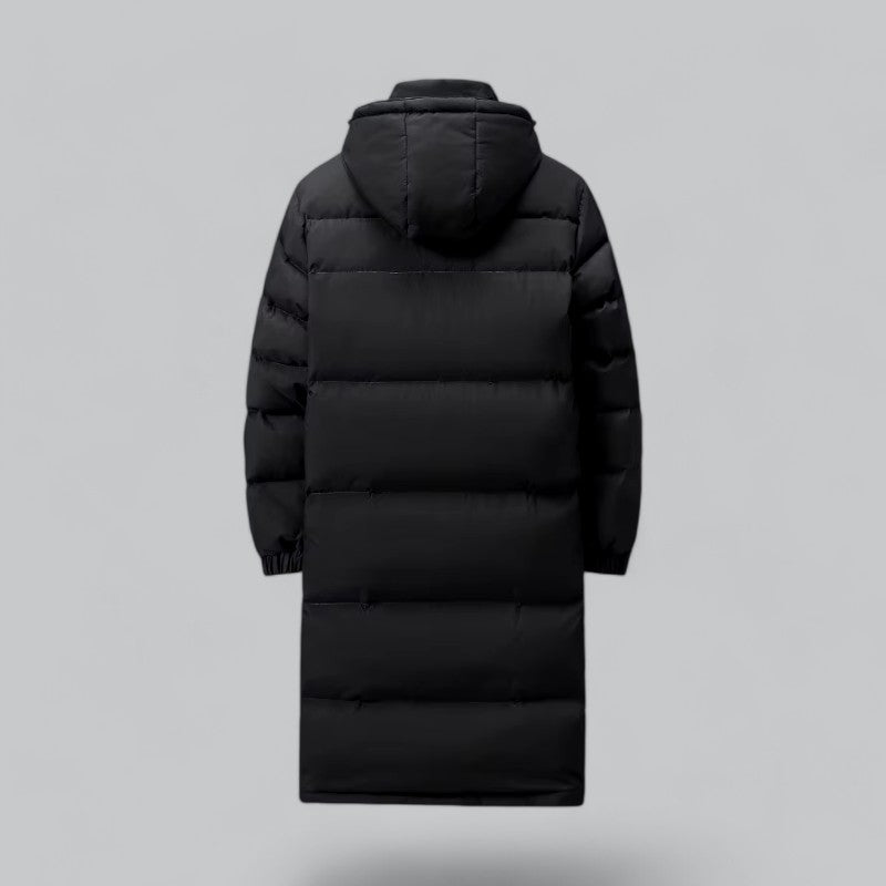 Manteau Homme Hiver Parka Longue Moderne 5