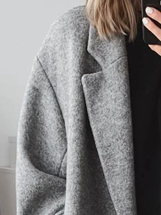 Manteau Long Surdimensionné pour Femme 3