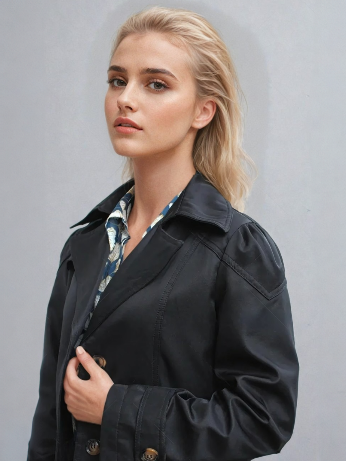 Manteau Trench Femme Design Moderne 4