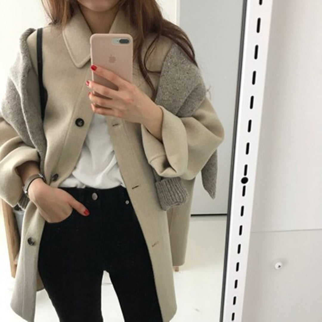 Manteau d'Automne Femme Chic 7