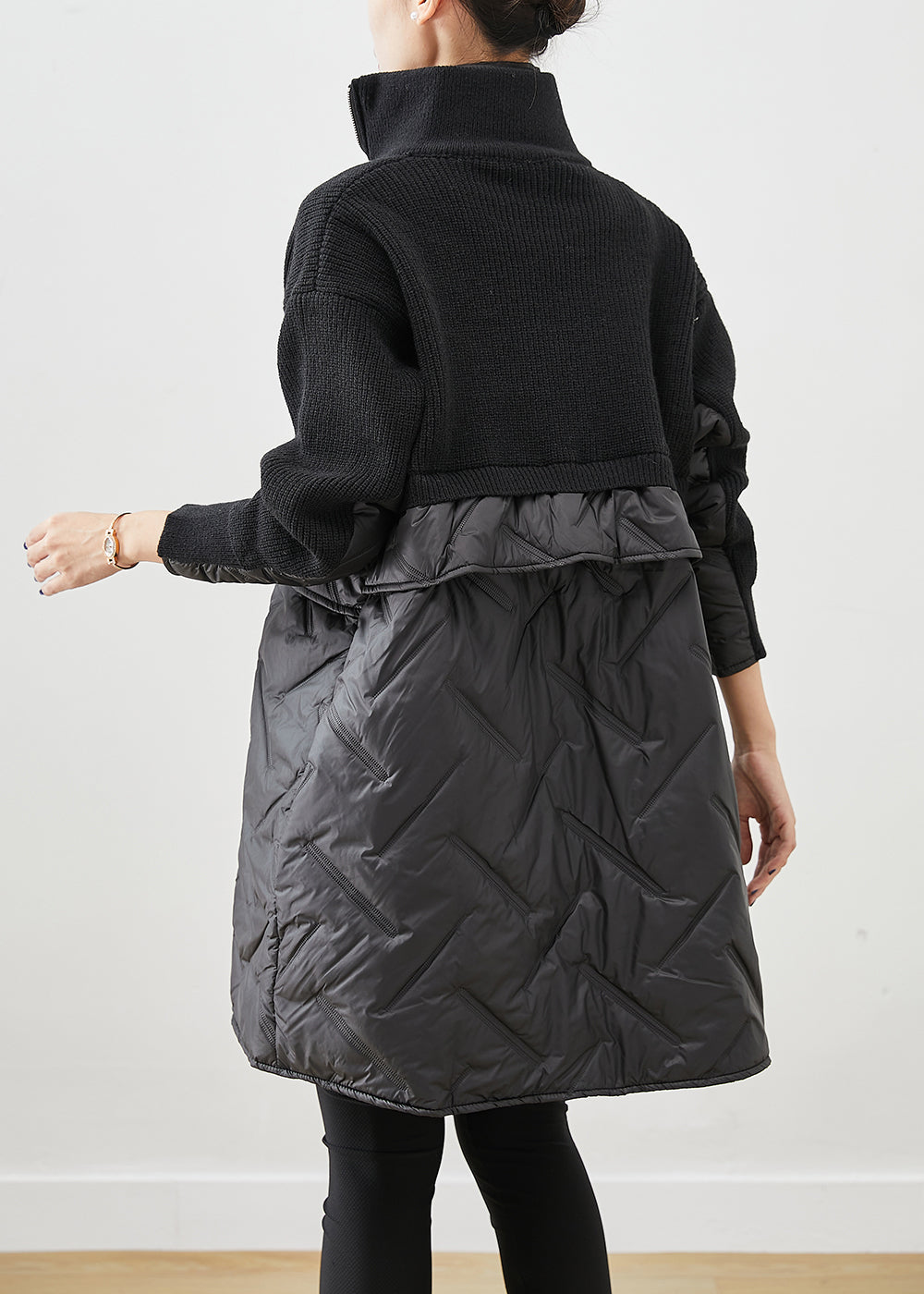 Manteau en Tricot à Zip pour Femmes 3