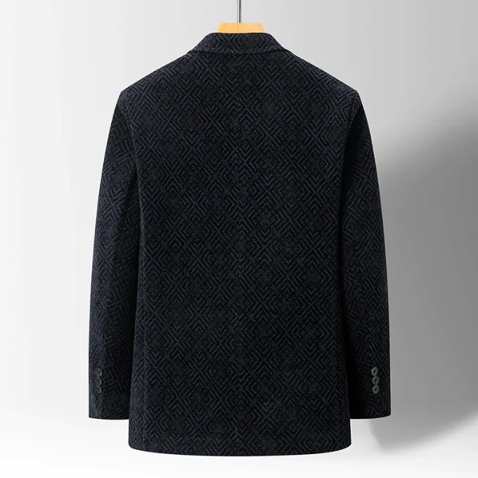 Manteau pour hommes à motif texturé 2