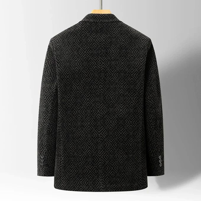 Manteau pour hommes à motif texturé 3
