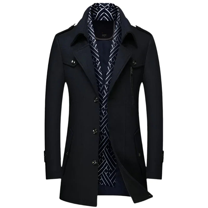 Manteau pour hommes sur mesure Chic 6