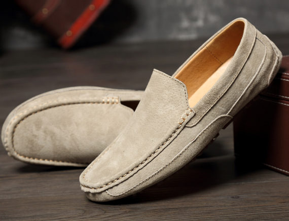 Mocassins Pour Hommes Élégants En Cuir Confortables-1