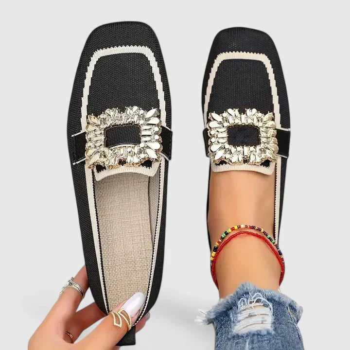 Mocassins à enfiler pour femmes avec détails décoratifs 3