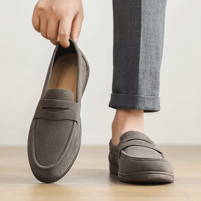 Mocassins à enfiler pour hommes décontractés 0