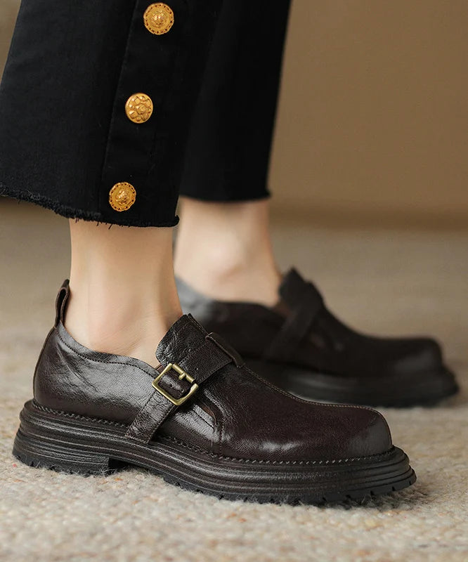 Mocassins à plateforme pour femme style contemporain 2