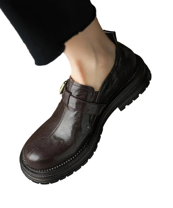 Mocassins à plateforme pour femme style contemporain 3